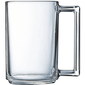 Кружка «Фитнес»;стекло;320мл;,H=11,3см;прозр. COM- 3141405