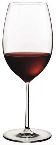 Бокал для вина 600 мл. d=70 мм. h=240 мм. красн. Винтаж /6/24/, MAG - 55877