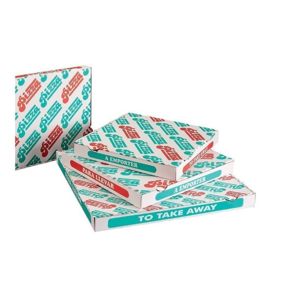 Коробка для пиццы 36*36*4 см, картон, 100 шт/уп, Garcia de PouИспания, RIC - 81210120