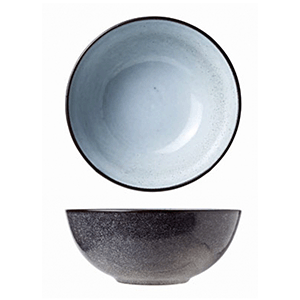 Салатник «Сиель блю»;керамика;0,65л;D=16,H=7см;голуб. COM- 03034221