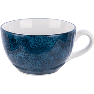 Чашка чайная «Аида»;фарфор;280мл;синий COM- 3141558