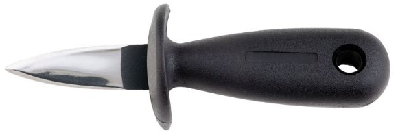 Нож для устриц  60/150 мм. с ограничителем, ручка черная APS /1/6/, MAG - 61747