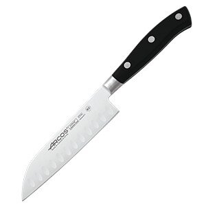 Нож поварской «Ривьера»;сталь нерж.,полиоксиметилен;,L=260/140,B=44мм;черный,металлич. COM- 4072429