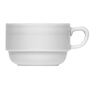 Чашка чайная «Штутгарт»;фарфор;180мл;D=82,H=53мм;белый COM- 3140773