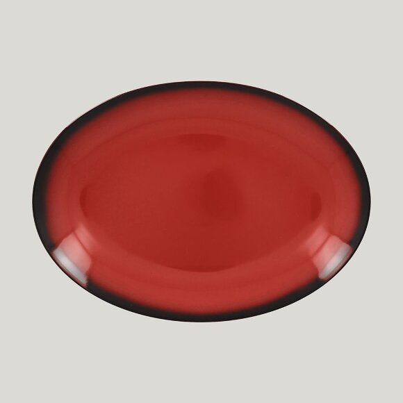 Блюдо овальное RAK Porcelain LEA Red 26 см (красный цвет), RIC - 81223512