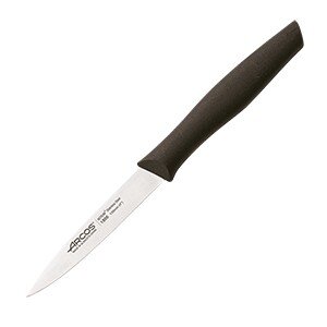 Нож для чистки овощей и фруктов «Нова»;сталь нерж.,полипроп.;,L=210/95мм;черный,металлич. COM- 4072719