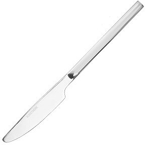 Нож столовый «Саппоро бэйсик»;сталь нерж.;,L=22,B=2см;металлич. COM- 3112135
