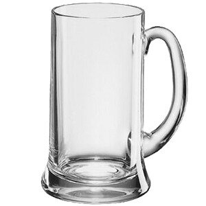 Кружка для пива «Айкон»;стекло;1,17л;D=10,4/11,8,H=20,B=15,5см;прозр. COM- 1101104