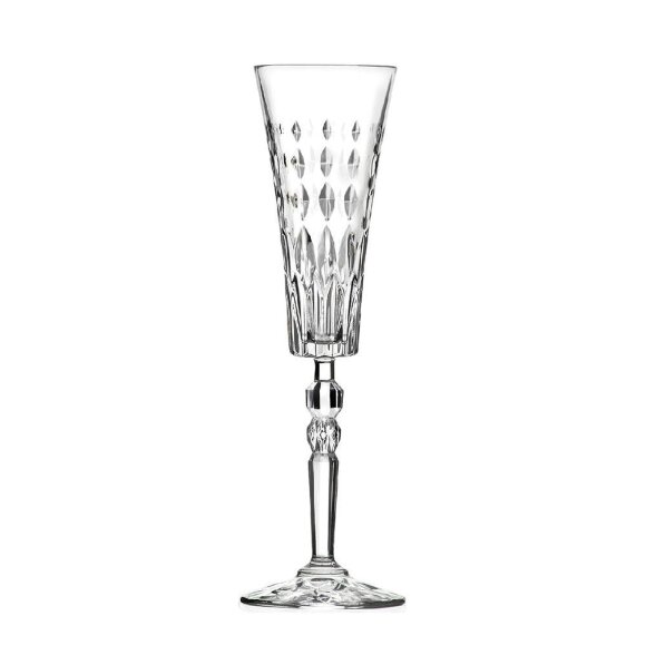 Бокал-флюте для шампанского 170 мл хр. стекло Marilyn RCR Cristalleria [6], RIC - 81263002