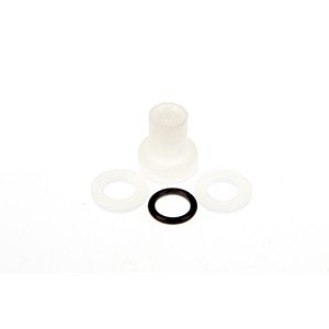 Комплект уплотнительных колец для кранов арт.10707, 10807;абс-пластик,силикон;белый,черный COM- 02123648