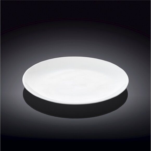Набор тарелок, d=150 мм. пирожковая без полей усиленный край Wilmax /12/96/, (12 ШТ в упаковке), MAG - 53928
