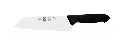 Нож японский Santoku 180/300 мм. черный HoReCa Icel /1/6/