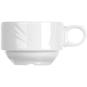 Чашка чайная «Аркадия»;фарфор;190мл;D=86,H=60,B=116мм;белый COM- 09101123
