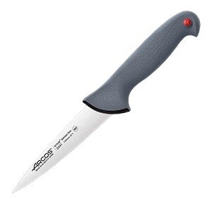 Нож для мяса «Колор проф»;сталь нерж.,полипроп.;,L=26,5/13см;серый COM- 4072050