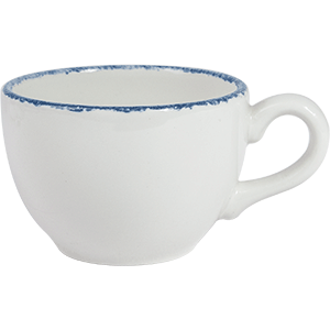 Чашка чайная «Блю Дэппл»;фарфор;340мл;D=10,H=7см;белый,синий COM- 3140942