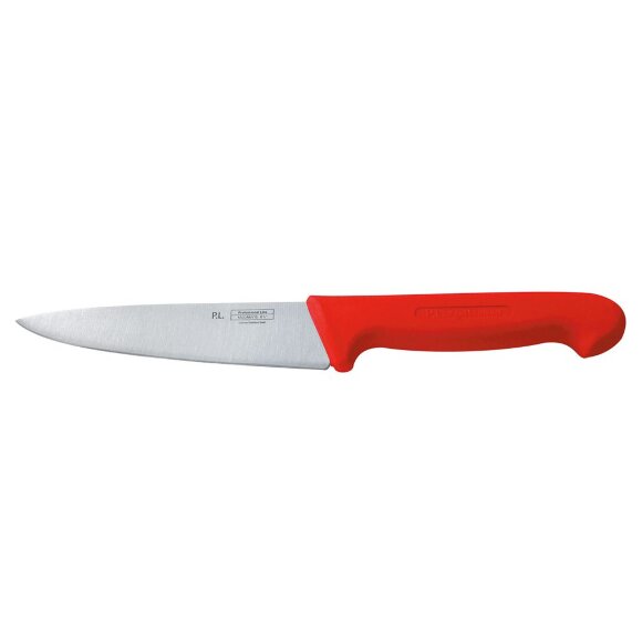 Нож поварской 16 см PRO-Line красная ручка , RIC - 99005019