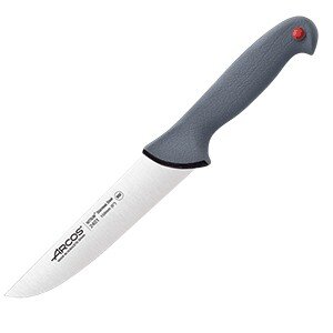 Нож для мяса «Колор проф»;сталь нерж.,полипроп.;,L=28,5/15см;серый,черный COM- 4072046