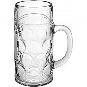 Кружка для пива «Дон»;стекло;1л;D=10/10,5,H=20,1,B=15,5см;прозр. COM- 1101106