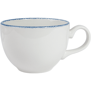 Чашка чайная «Блю Дэппл»;фарфор;455мл;D=120,H=85мм;белый,синий COM- 3140941
