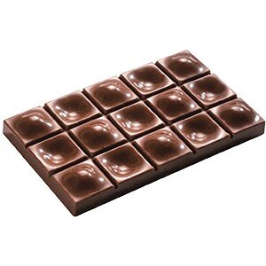 Форма для шоколада «Плитка» на листе 275*175мм[3шт];поликарбонат;,H=13,L=117,B=71мм;прозр. COM- 4147362