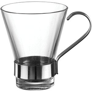 чашка bormioli rocco кофейная «эпсилон»;стекло;110мл;d=67,h=80мм;прозр., qg430400bac121990