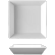 Тарелка глубокая квадратная «Классик»;фарфор;0,85л;,L=21,5,B=21,5см;белый COM- 3011112