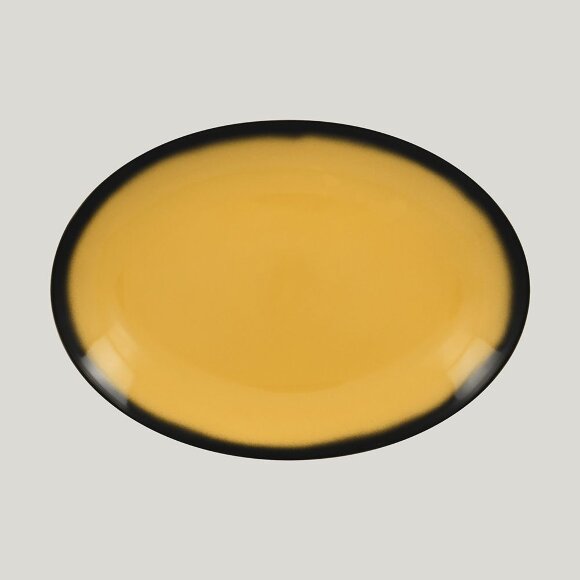Блюдо овальное RAK Porcelain LEA Yellow 36 см (желтый цвет), RIC - 81223404
