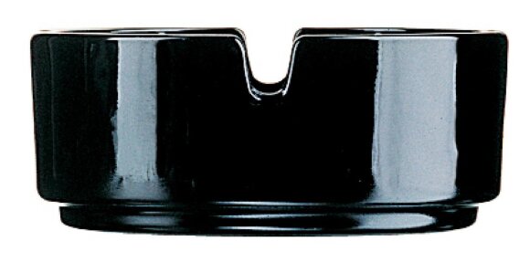 Набор пепельниц, d=10,7 см. круглая черная (12643) /6/**, (6 ШТ в упаковке), MAG - 15914