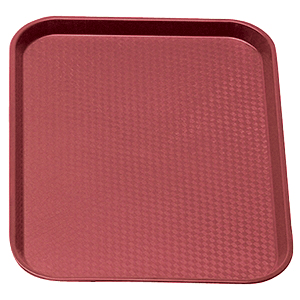 Поднос прямоугольный для Фаст Фуд;пластик;,L=45,7,B=35,5см;красный COM- 4080103