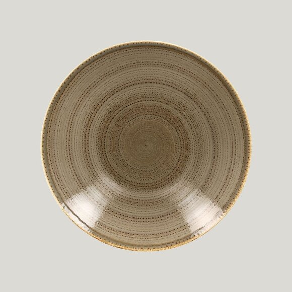 Глубокая тарелка RAK Porcelain Twirl Alga 3,6 л, 36*4 см, RIC - 81220498