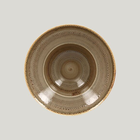 Глубокая тарелка RAK Porcelain Twirl Alga 320 мл, 23*8 см, RIC - 81220473