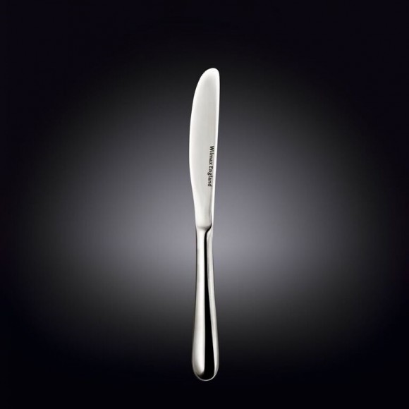 Нож столовый Стелла 18/10 22 см. 3,5 мм Wilmax /12/24/144/, MAG - 55054
