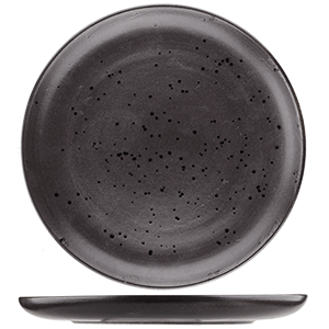 Тарелка «Оникс» без полей;керамика;D=30см;черный COM- 3013326