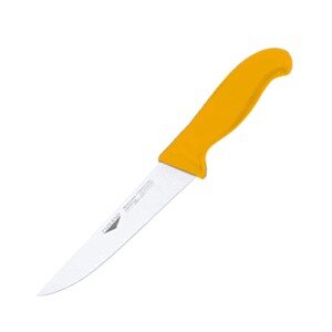Нож кухонный универсальный;сталь нерж.,полипроп.;,L=295/160,B=30мм;желт.,металлич. COM- 4070884