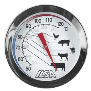 Термометр д/мяса  (+50° +120° C);сталь;D=50,L=135мм;металлич. COM- 4142310