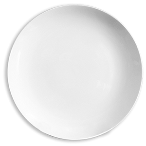 Тарелка мелкая без борта «Кунстверк»;фарфор;D=20,H=2см;белый COM- 03011062