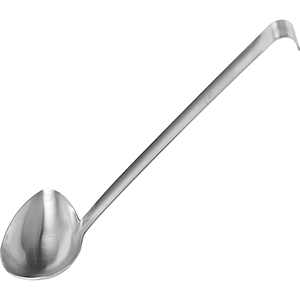 Ложка для соуса;сталь нерж.;,H=6,L=38,B=10см;металлич. COM- 9100187