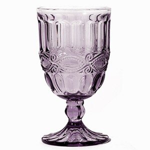 Бокал для вина «Соланж»;стекло;275мл;D=80,H=146мм;фиолет. COM- 1050697