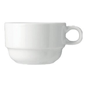 Чашка чайная «Акапулько»;фарфор;185мл;D=80,H=60,B=61мм;белый COM- 3140331