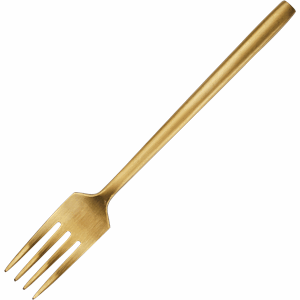 Вилка столовая «Саппоро бэйсик»;сталь нерж.;,L=19см;золотой,матовый COM- 3112427