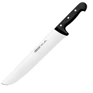 Нож для мяса «Универсал»;сталь нерж.,полиоксиметилен;,L=43/300,B=52мм;черный,металлич. COM- 4072020