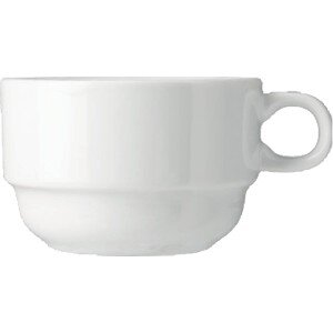 Чашка чайная «Акапулько»;фарфор;250мл;D=90,H=60,B=61мм;белый COM- 3140300