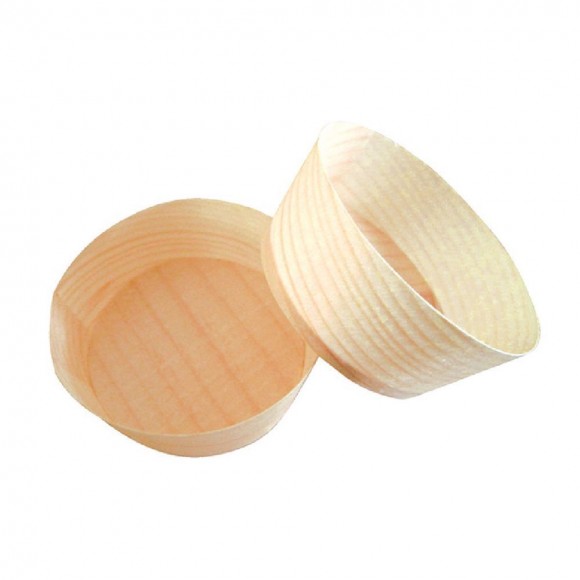 Фуршетная посуда: контейнер 5,5*2,2(h) см, деревянный шпон, 100 шт, Garcia de Pou, RIC - 81210186