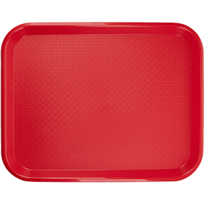 Поднос «Проотель» прямоугольный для Фаст Фуд;пластик;,L=41,B=30см;красный COM- 4080668