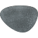 Тарелка  мелкая «Органика»;керамика;,L=28,B=20,5см;серый COM- 03013205
