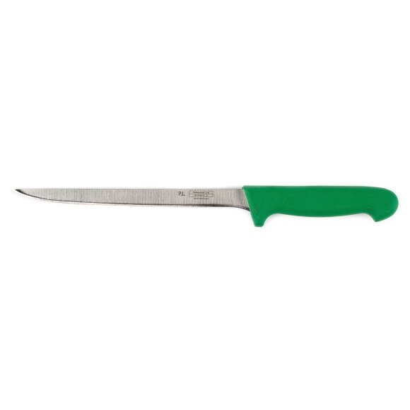 Нож филейный 20 см PRO-Line зеленая ручка , RIC - 81004107