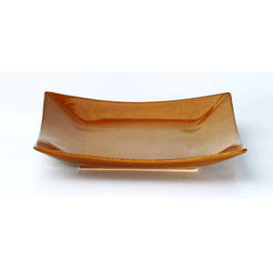 Тарелка «Киото-браун» квадратная;коричнев. COM- 3011730