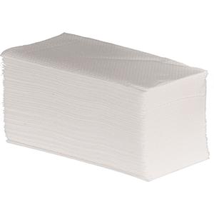 Полотенца бумажные однослойные V-укладка[250шт];;,L=22,5,B=11,5см;белый COM- 8010642