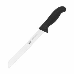 Нож для хлеба;сталь нерж.,полипроп.;,L=345/210,B=25мм;черный,металлич. COM- 4070510