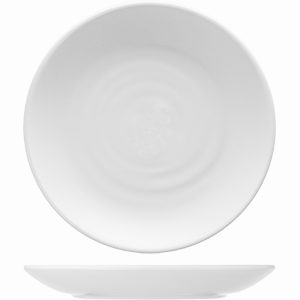 Тарелка;пластик;D=185,H=26мм;белый COM- 03010397